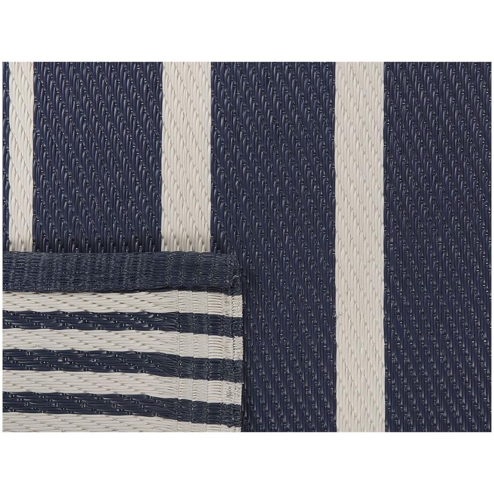 Tappeto Da Esterno 120 X 180 Cm Blu Scuro Haldia - Foto 2