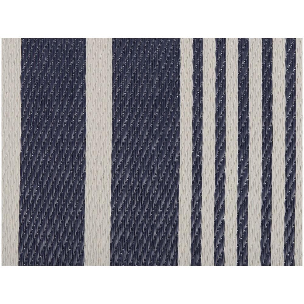 Tappeto Da Esterno 120 X 180 Cm Blu Scuro Haldia - Foto 8