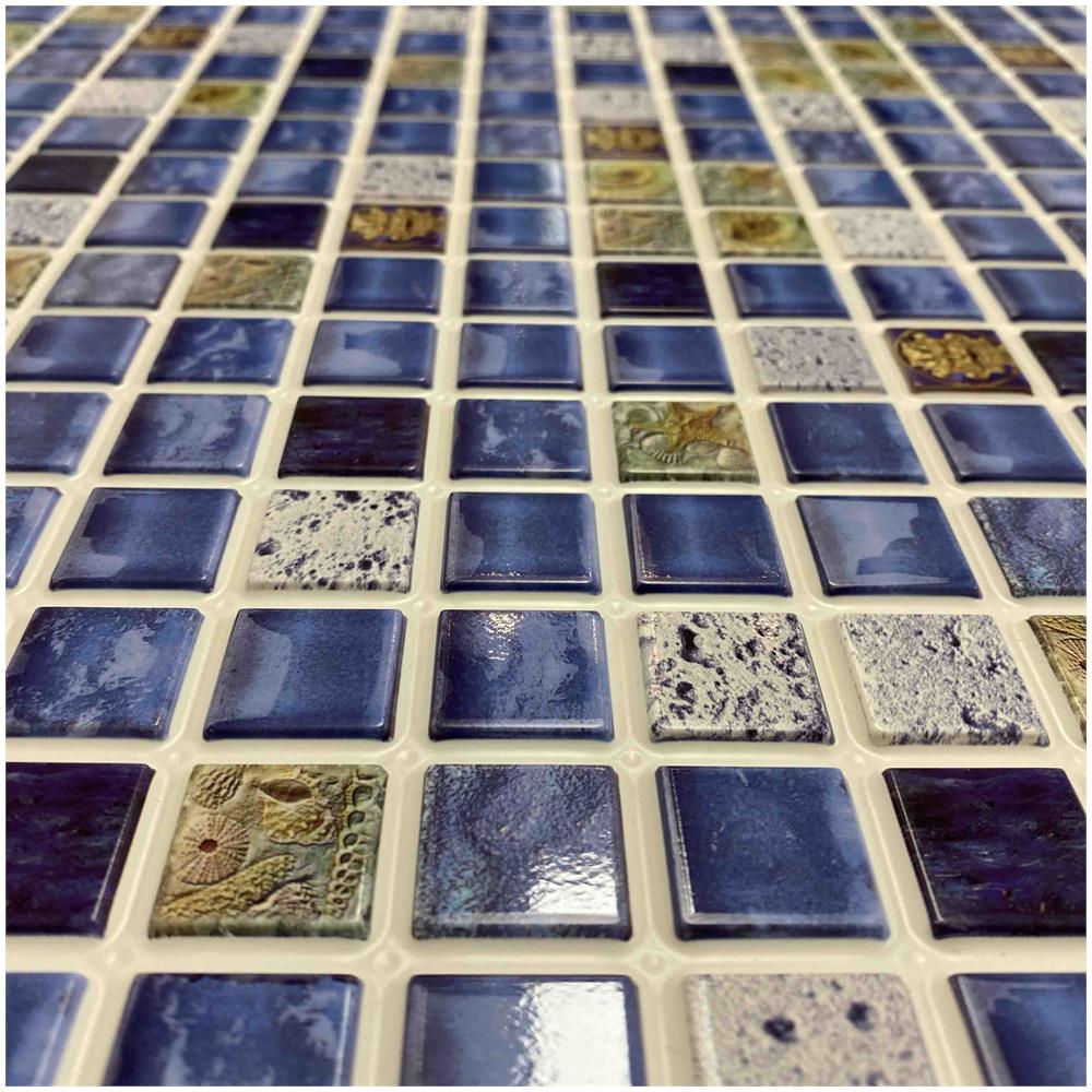 Pannelli 3d Rivestimento A Parete In Pvc Effetto Mosaico Bagno Doccia Realistici E Isolanti. - Foto 2