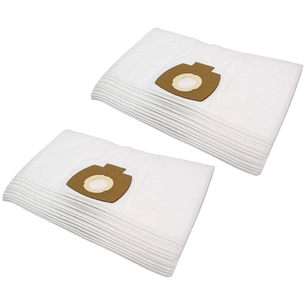 MisterVac 10 Sacchetti Per Aspirapolvere Compatibili Nilfisk VP 300 ECO - Tessuto Non Tessuto 5 Strati, Per Polvere Classe L E M