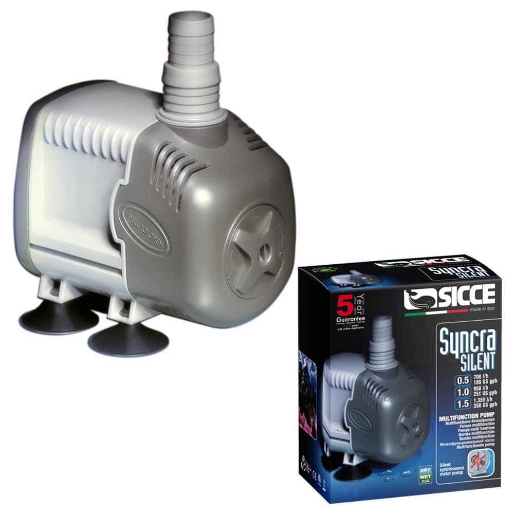 Syncra Silent 5.0 5.000 Litri /h Cavo Da 1,5 Metri Pompa Per Acquari Laghetti E Fontane - Foto 1