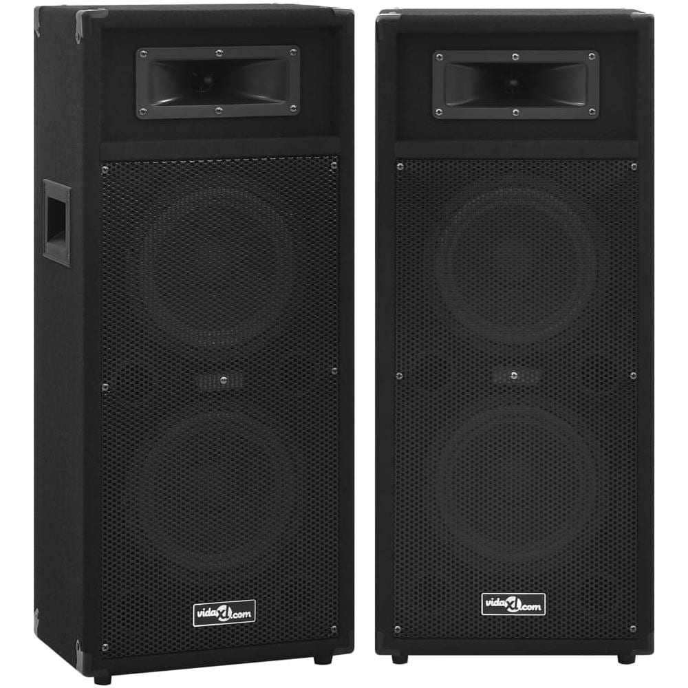 Altoparlanti da Palco Hifi Professionali Passivi 2pz 1000W Neri - Foto 1