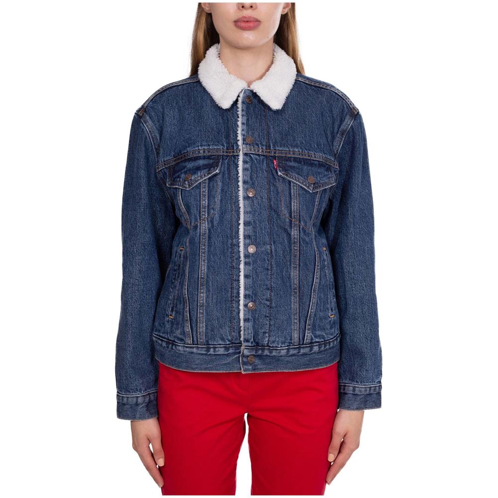Giubbotto Trucker Sherpa Donna Stone Wash - Foto 2