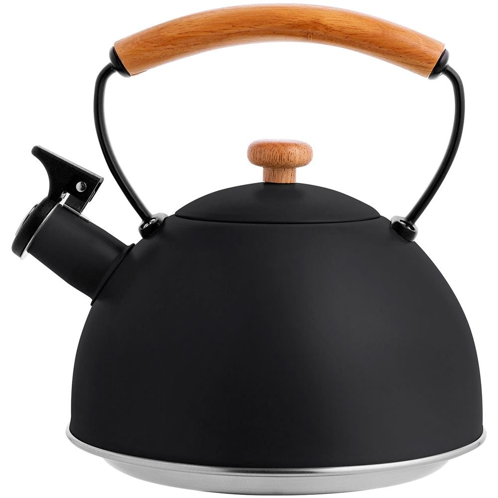 Bollitore a Induzione Wooden Capacità 2.3 Litri Colore Nero - Foto 2