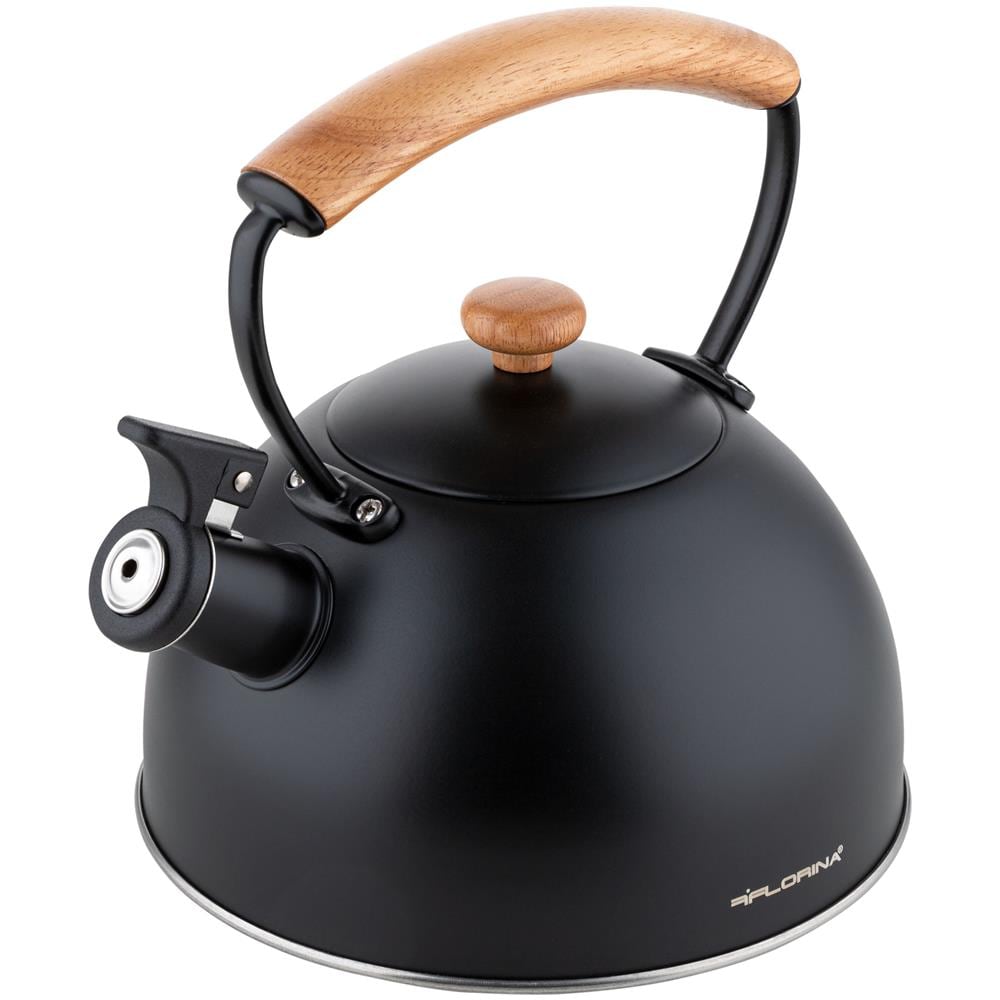 Bollitore a Induzione Wooden Capacità 2.3 Litri Colore Nero - Foto 1