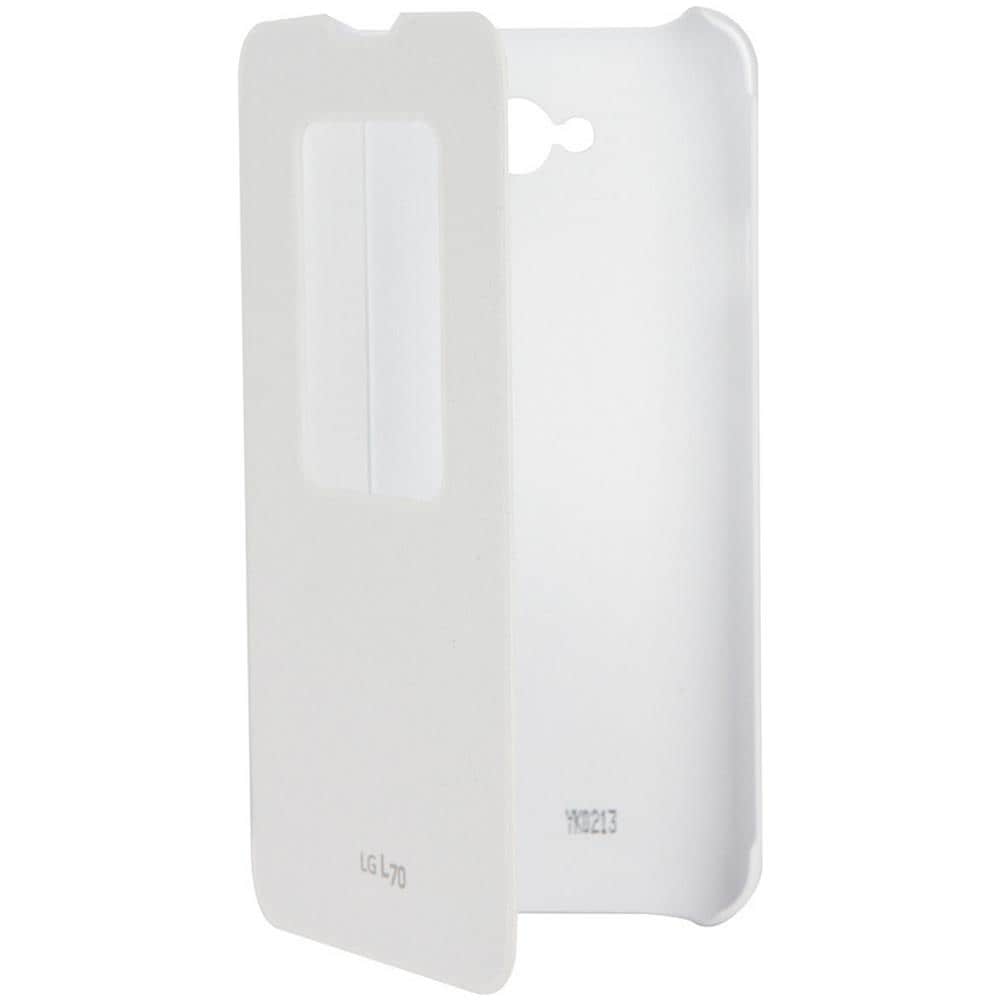 LG QuickWindow Custodia per LG L70 (Bianco) Mod: LG CCF-400 CCF-400. AGEUWH - Foto 2