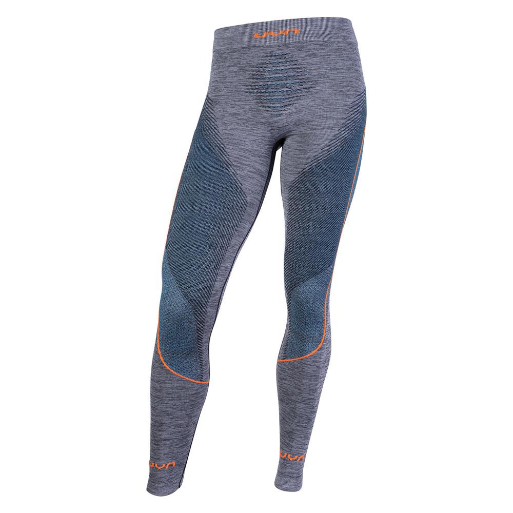 Pantaloni Man Ambityon Uw Pants Long Melange Intimo Tecnico Uomo - Black Melange-atlantic-orange Shiny 2xl - Foto 1