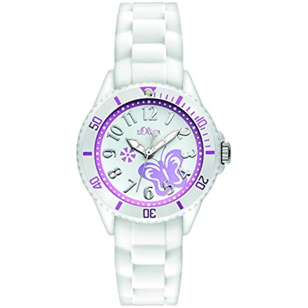 So-2755-pq Orologio Da Polso, Ragazza, Silicone, Bianco - Foto 1