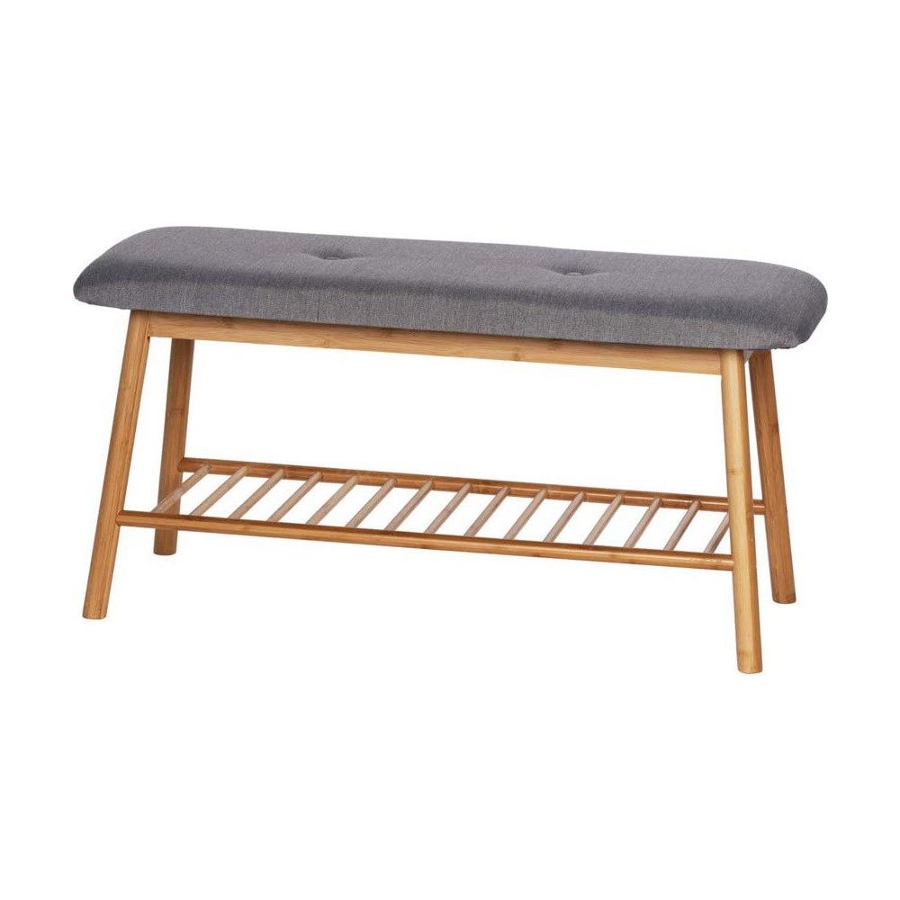 Panca Per Corridoio Con Scarpiera Bahari, Bambù, Wenko - Foto 1