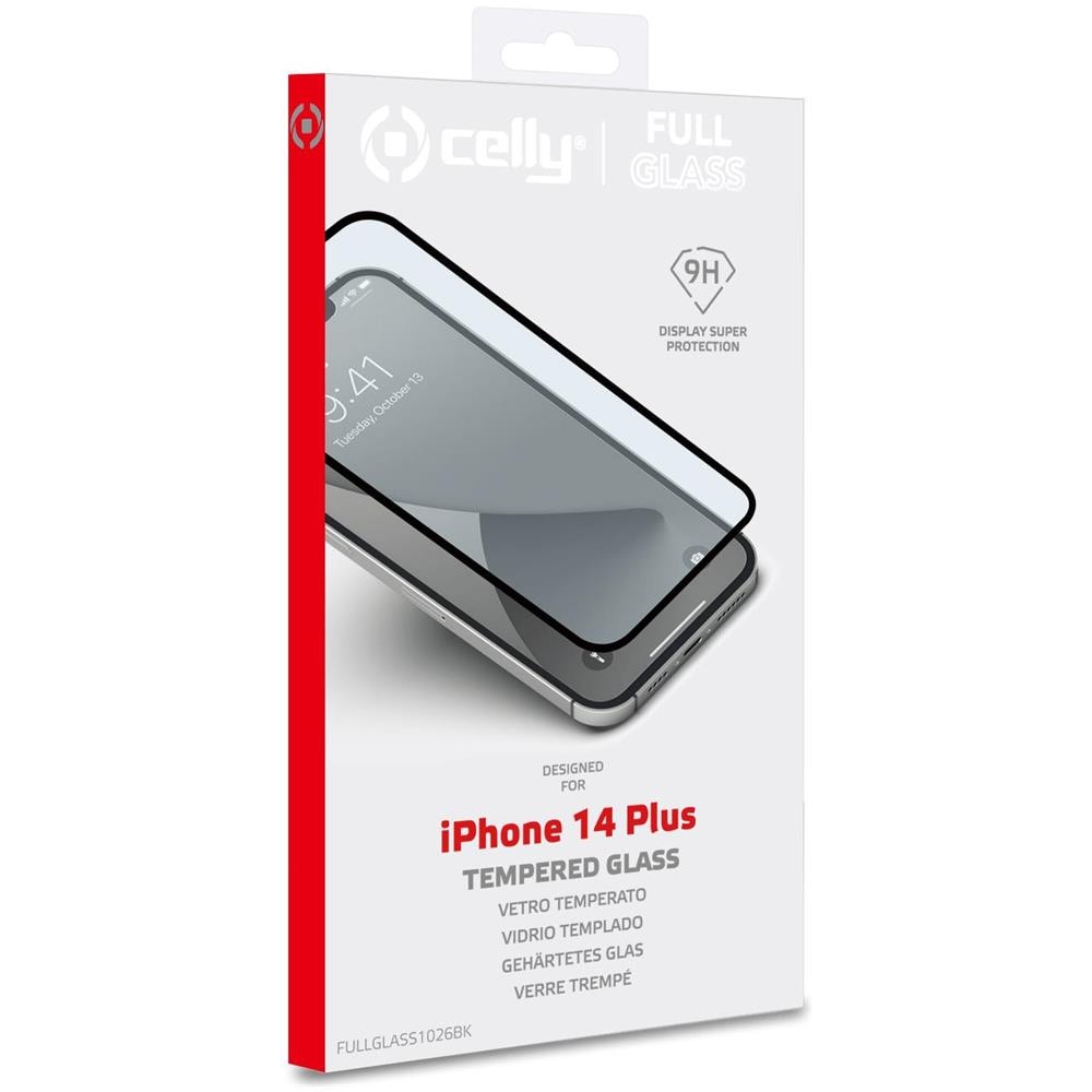 FULL GLASS IPHONE 14 PLUS BLACK - Foto 4