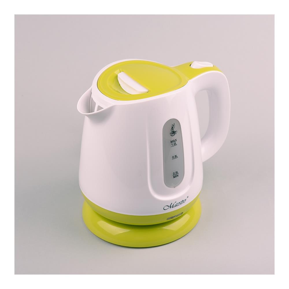 Bollitore Mr013 Colore Bianco Verde Materiale Plastica 1100 W - Foto 2