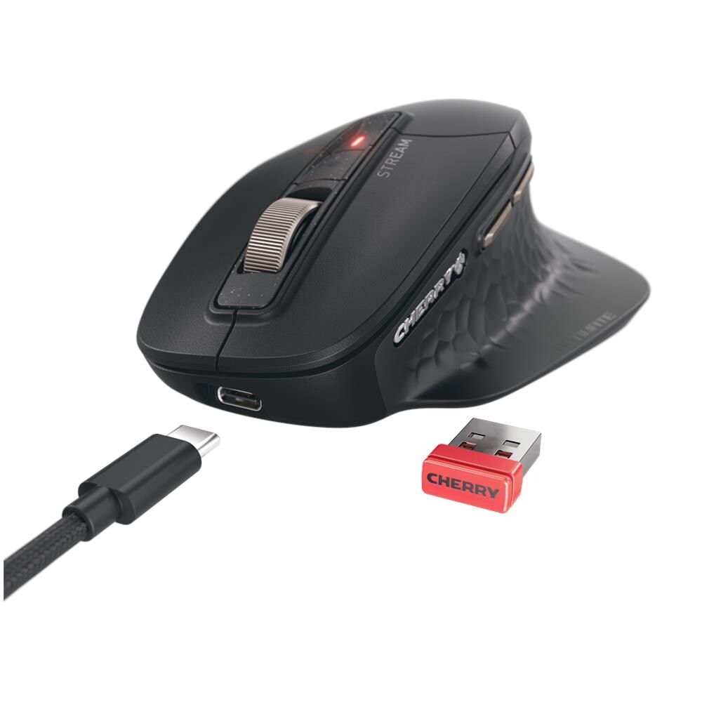 Stream Ultimate Mouse Universale Mano Destra RF Wireless + Bluetooth + USB Type-C 4000 DPI - Foto 2