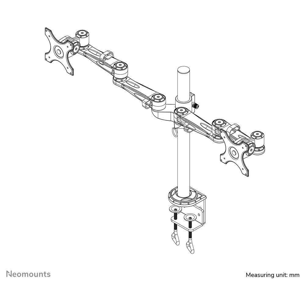 FPMA-D935D Supporto da Scrivania per Monitor - Foto 8