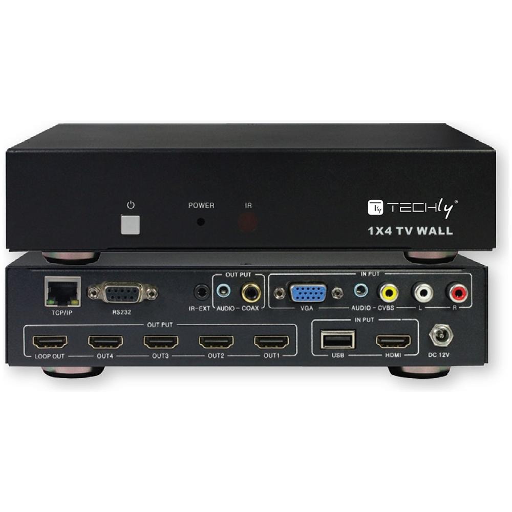 IDATA HDMI-MX14 - Splitter HDMI 1x4 TV Wall - Foto 1