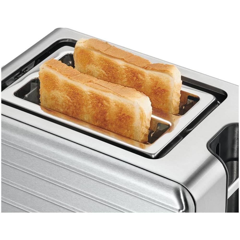 Tostapane PC-TAZ 1110 a 2 Fette Potenza 1050 W Colore Acciaio Inox - Foto 3