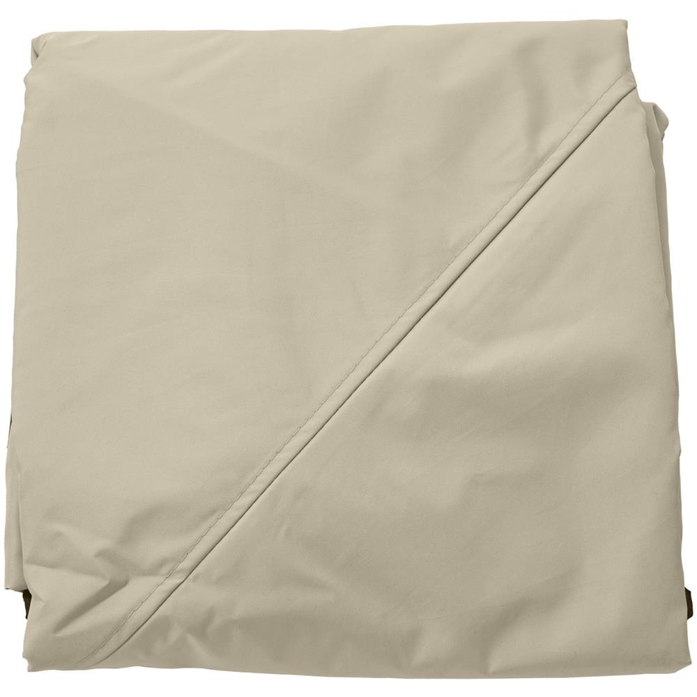 Mendler Telo di Ricambio Copertura Tetto per Gazebo HWC-C44 Poliestere 265x365cm Avorio