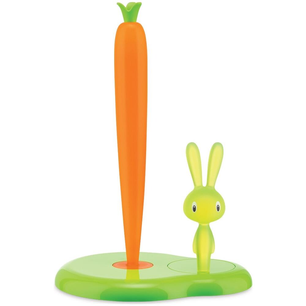Portarotolo Cucina Bunny Carot Verde Plastica - Foto 4