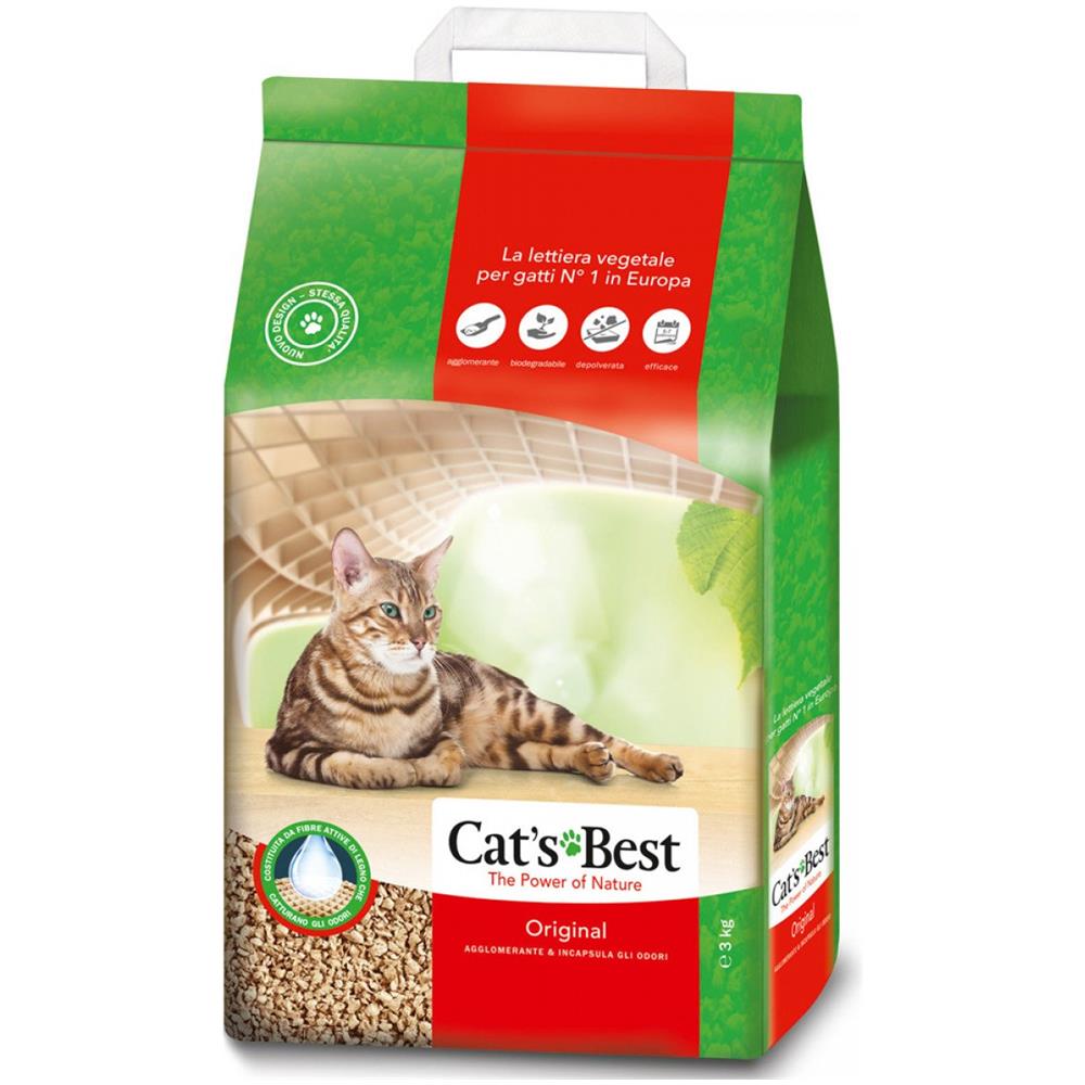 Lettiera Vegetale Cat's Best Original: 7 L - Foto 1