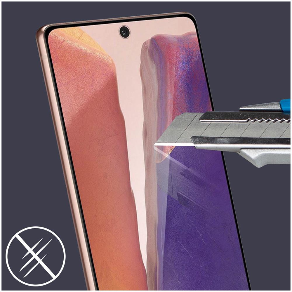 Pellicola Akashi Smussata Samsung Galaxy Note 20 In Vetro Temperato Trasparente - Foto 2