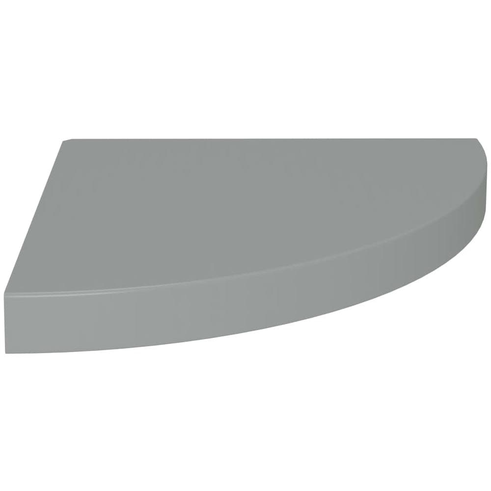 Scaffale Angolare A Parete Grigio 35x35x3,8 Cm In Mdf - Foto 2
