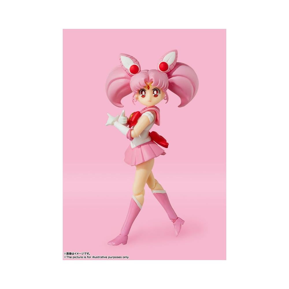 Sailor Moon S. h. Figuarts Action Figure Sailor Chibi Moon Animation Color Edition 10 Cm - Foto 2