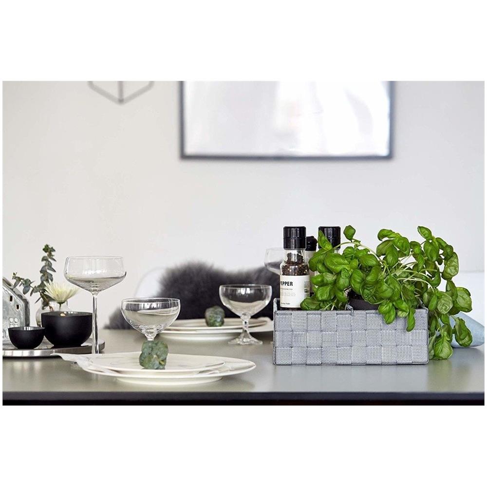 Organizzatore A Due Camere Per Accessori Da Cucina O Bagno, Cestino In Plastica Adria - Wenko - Foto 7