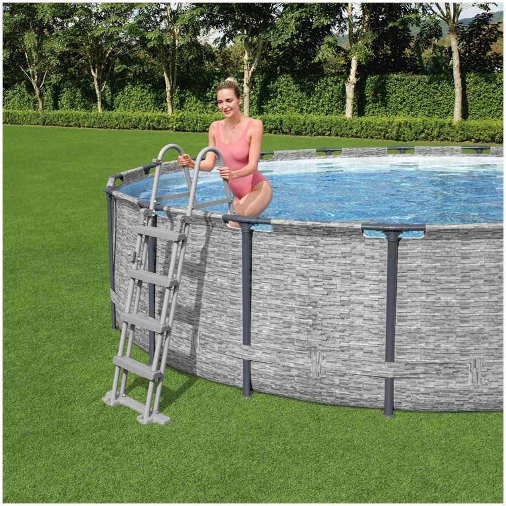 Piscina Power Steel Rotonda 488x122 Cm - Foto 2