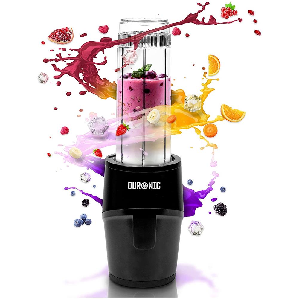 Bl510 Mini Frullatore Elettrico 500w | Sports Blender Con Borraccia Da 570ml Senza Bpa | Frullatore Potente Con Lame In Acciaio | Bottiglia Con Coperchio | Mixer Per Smoothie E Frullati - Foto 1