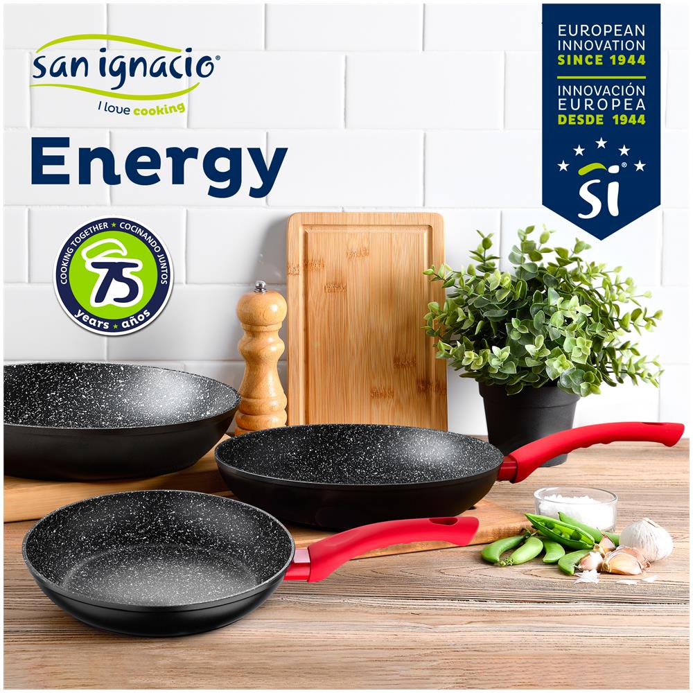 Padella Da 22 Cm In Alluminio Battuto Per Induzione Energy - Foto 8