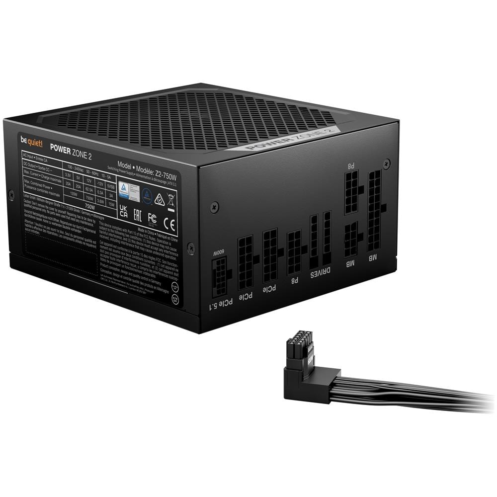 Alimentatore Computer BP006EU Power Zone 2 Modulare 80+ Platinum 750W - Foto 2