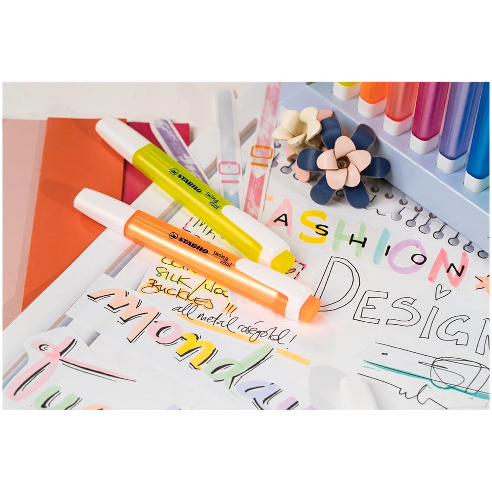 swing cool - Evidenziatore - Confezione da 10 - Turchese - Foto 1