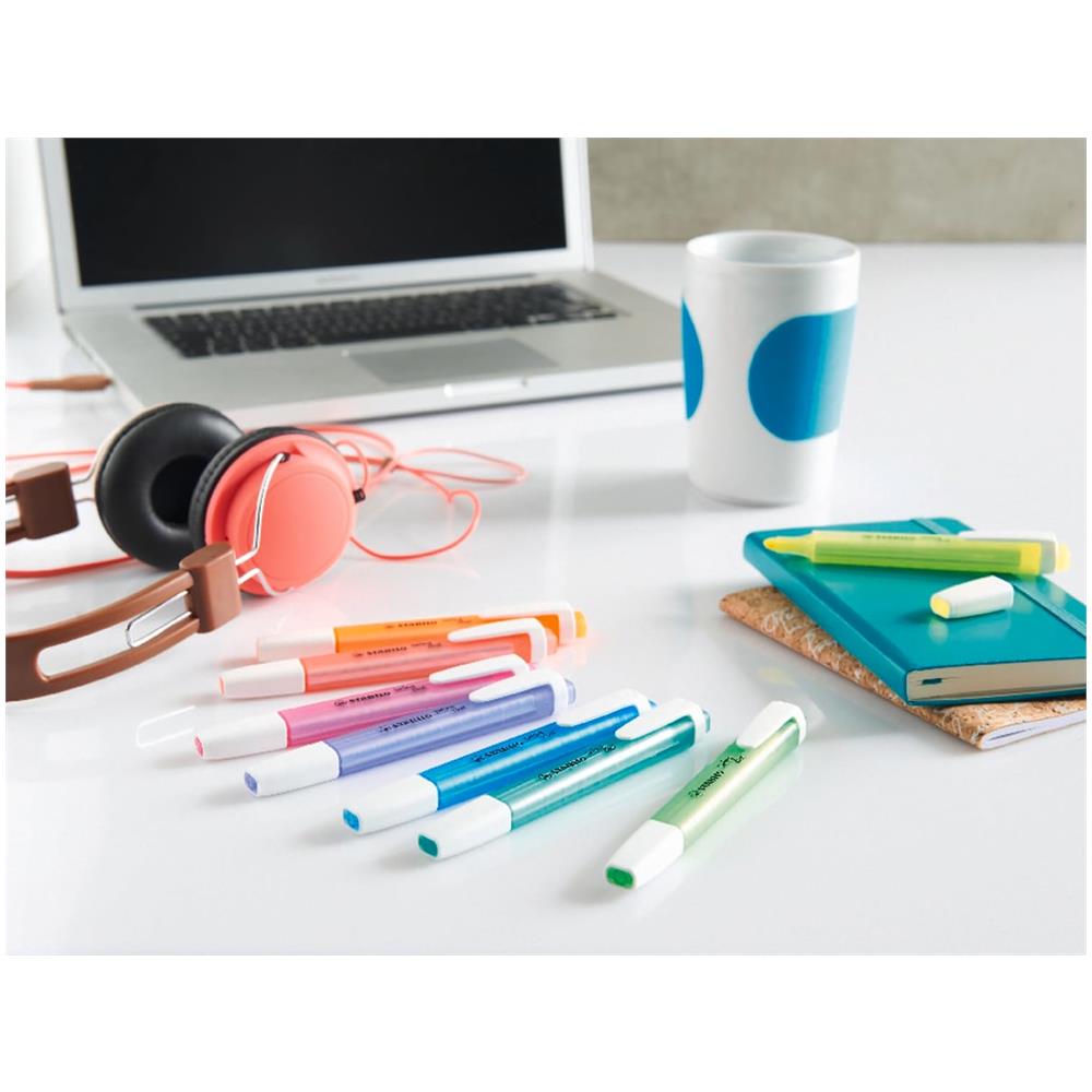 swing cool - Evidenziatore - Confezione da 10 - Turchese - Foto 2