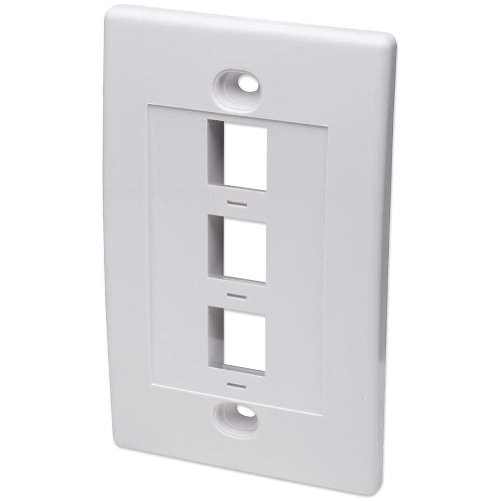 IWP-MD PSTR-3W - Placca porta frutti 3 posti mod. 503 Bianco - Foto 2