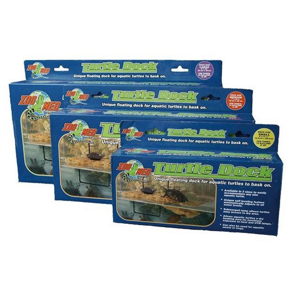 Isola Turtle Dock Medium Isola Galleggiante per Tartarughiere - Foto 1