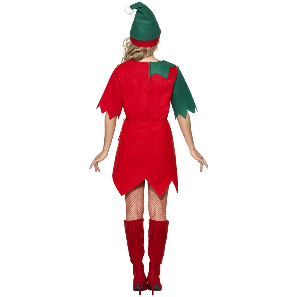 Costume Da Elfo Natalizio Per Donna - Taglia: S - Foto 2