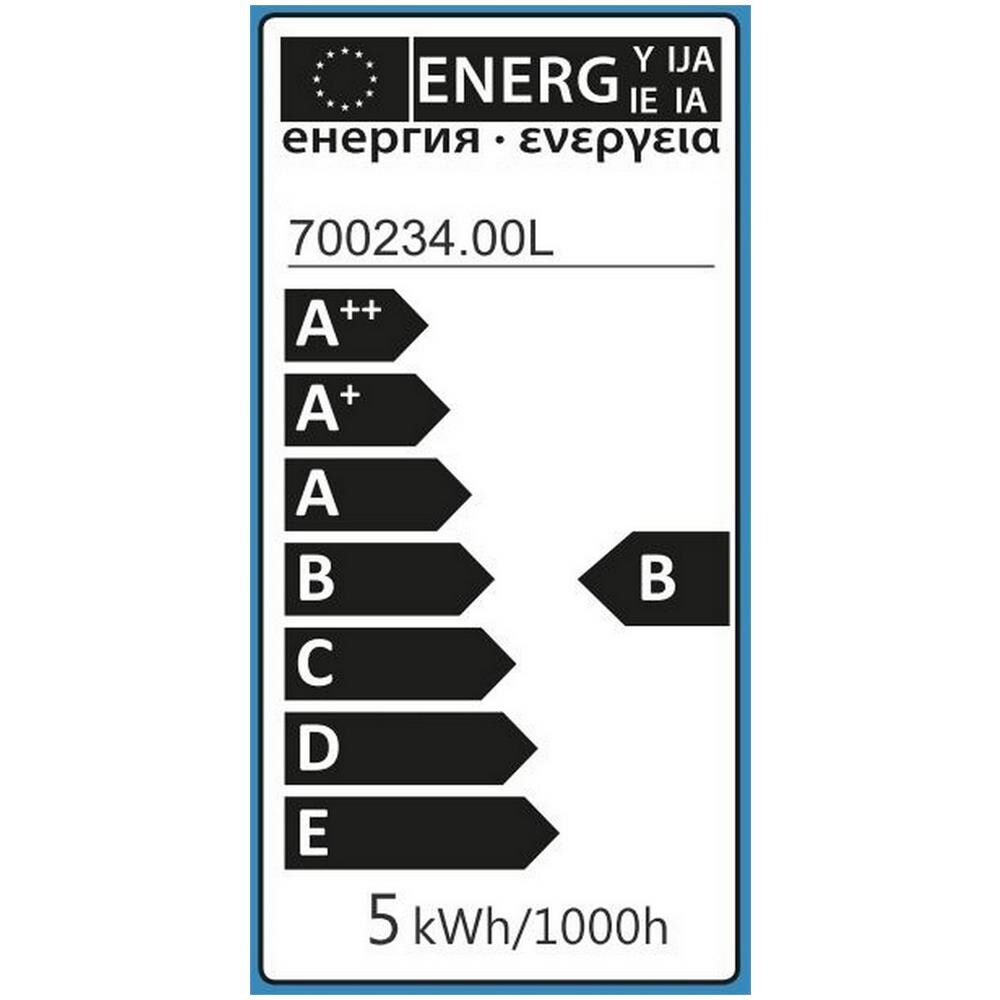 Lampadina Maxi Filament Bumped, Decorativa, Con Filamento A Spirale, Fumo In Vetro, 18 X 18 X 21,5 Cm, 1 X E27, 5w, 150lm, 2000k, 240v - Foto 2