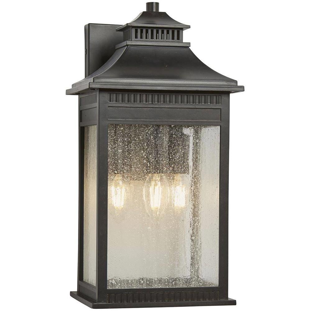 Lanterna Da Parete Grande A 3 Luci - Finitura Bronzo Imperiale, E14 - Foto 1