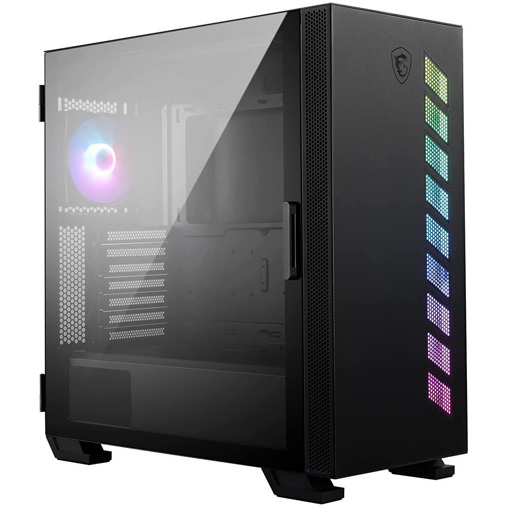 Case Vampiric 300R Middle Tower ATX / EATX / ITX / micro ATX 2 Porte USB 3.0 1 Porta 3.1 Colore Nero (Finestrato) - Foto 1