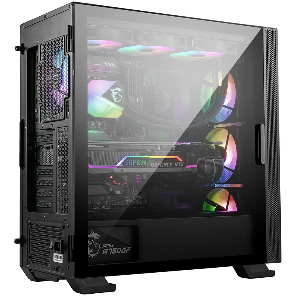 Case Vampiric 300R Middle Tower ATX / EATX / ITX / micro ATX 2 Porte USB 3.0 1 Porta 3.1 Colore Nero (Finestrato) - Foto 7