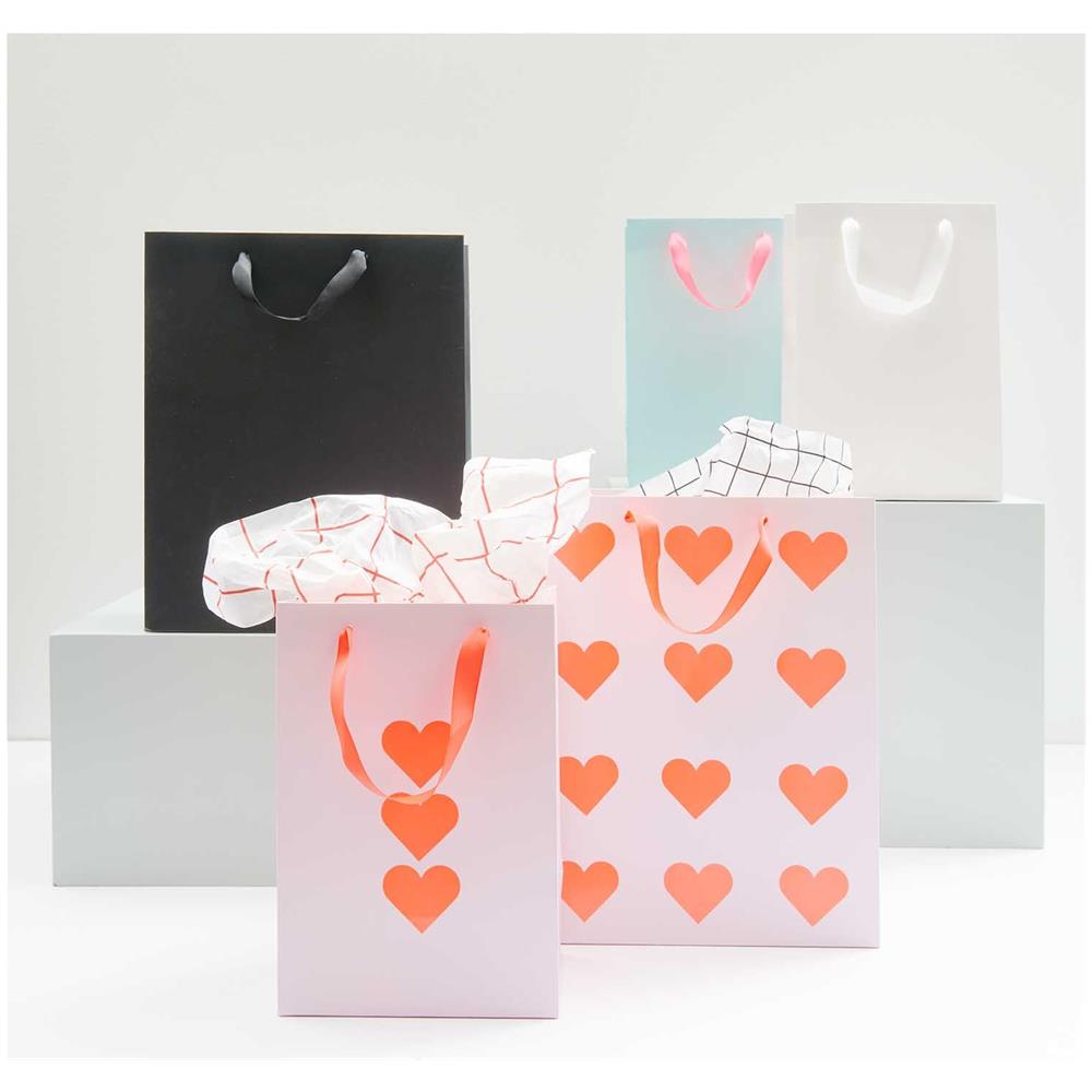 Sacchetto Regalo Rosa 26 X 18 Cm - Foto 1