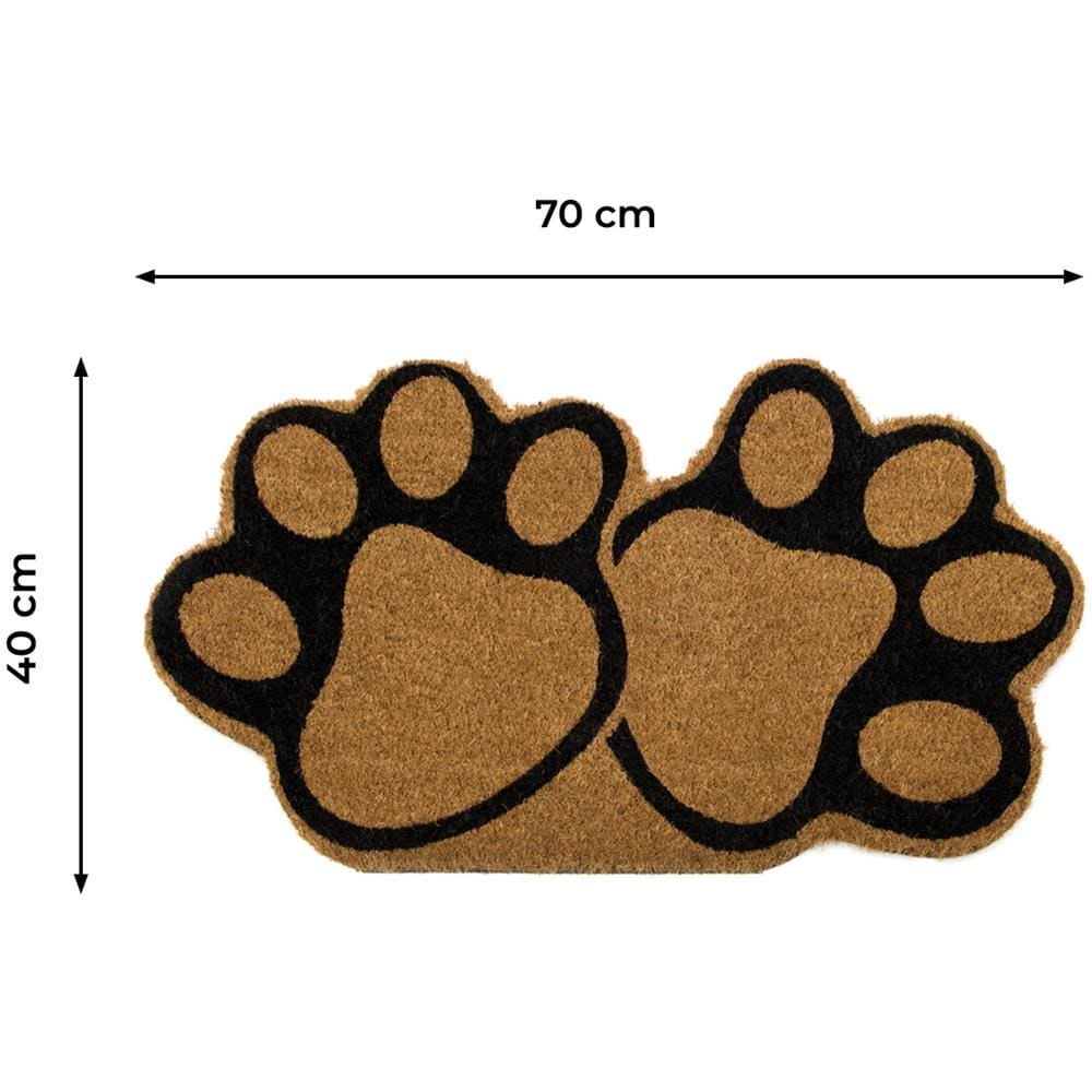 Zerbino Entrata Ingresso Esterno Antiscivolo Cocco Animal Paws - Foto 5
