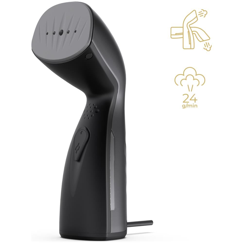 GS2 Vapore per indumenti portatile 0,11 L 1190 W Nero - Foto 1