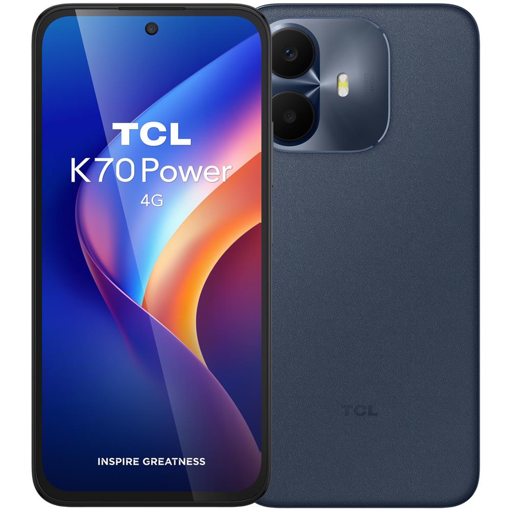 K70 Power 4G 256GB 8GB Ram Display 6.8" Main Camera 50MP Selfie 8MP Dual nanoSim Ibrida USB tipo-C Android 16 Helio G100 Turbo 6500mAh Nebula Blue - Foto 1
