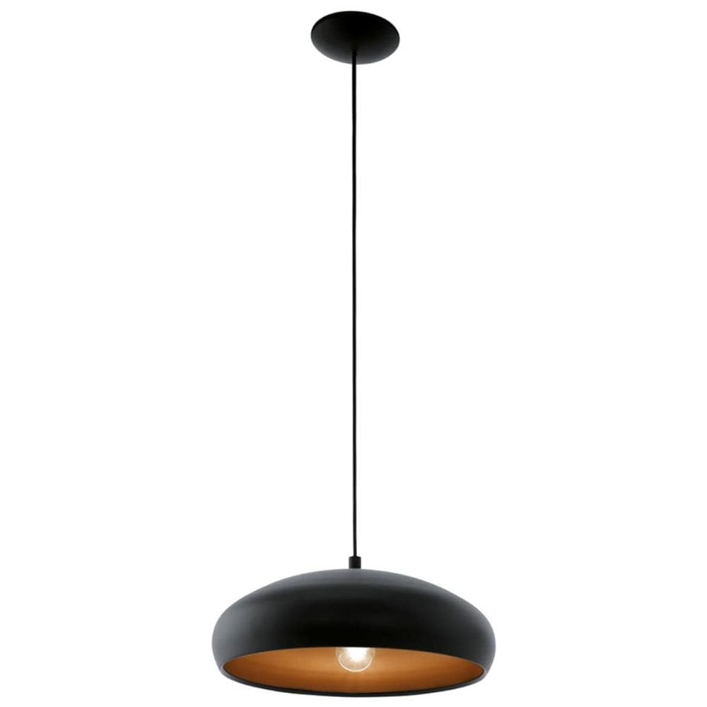 Mogano 1 94605 Lampada Da Soffitto Nera / rame - Foto 1