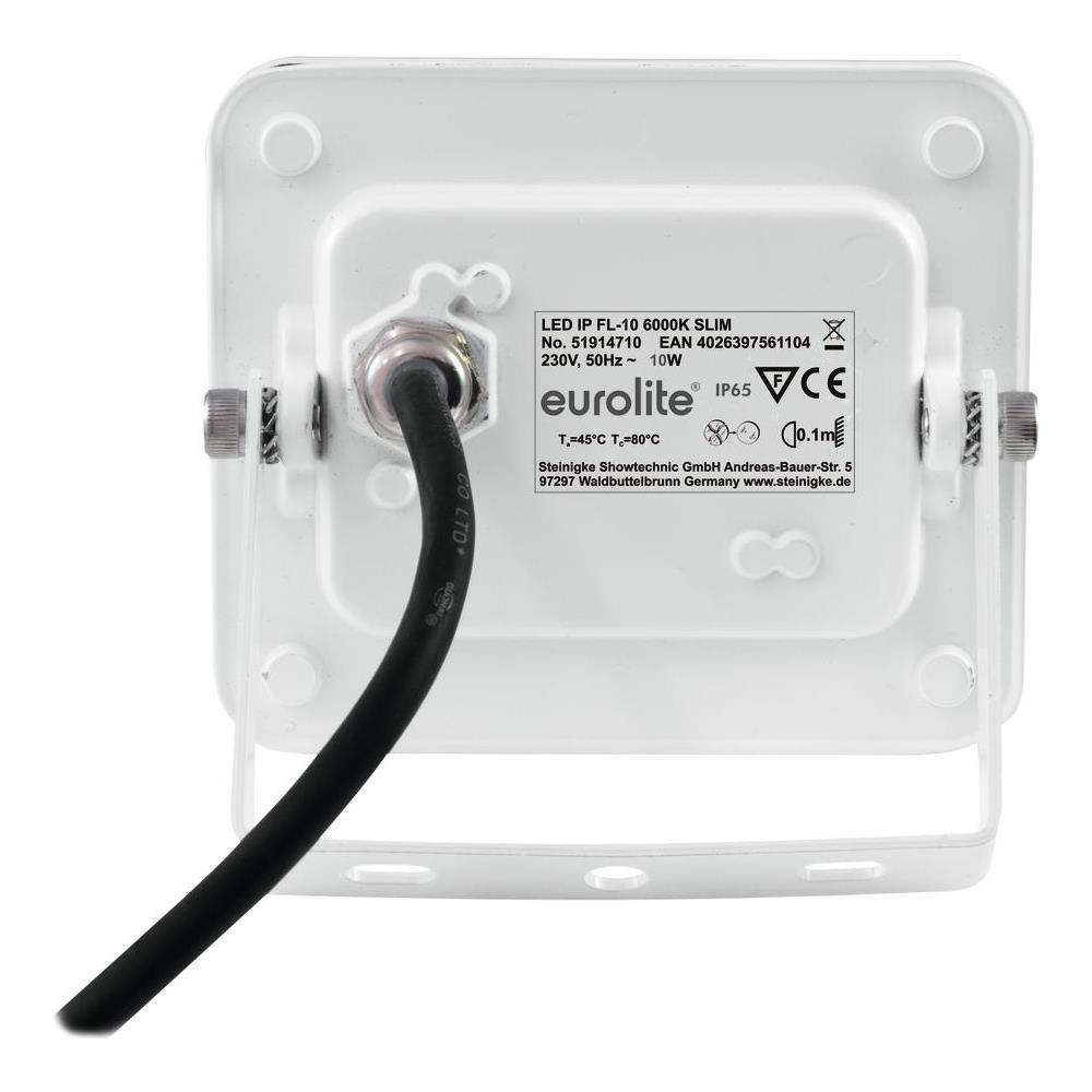 Led Ip Fl-10 Slim 6000k - Foto 3