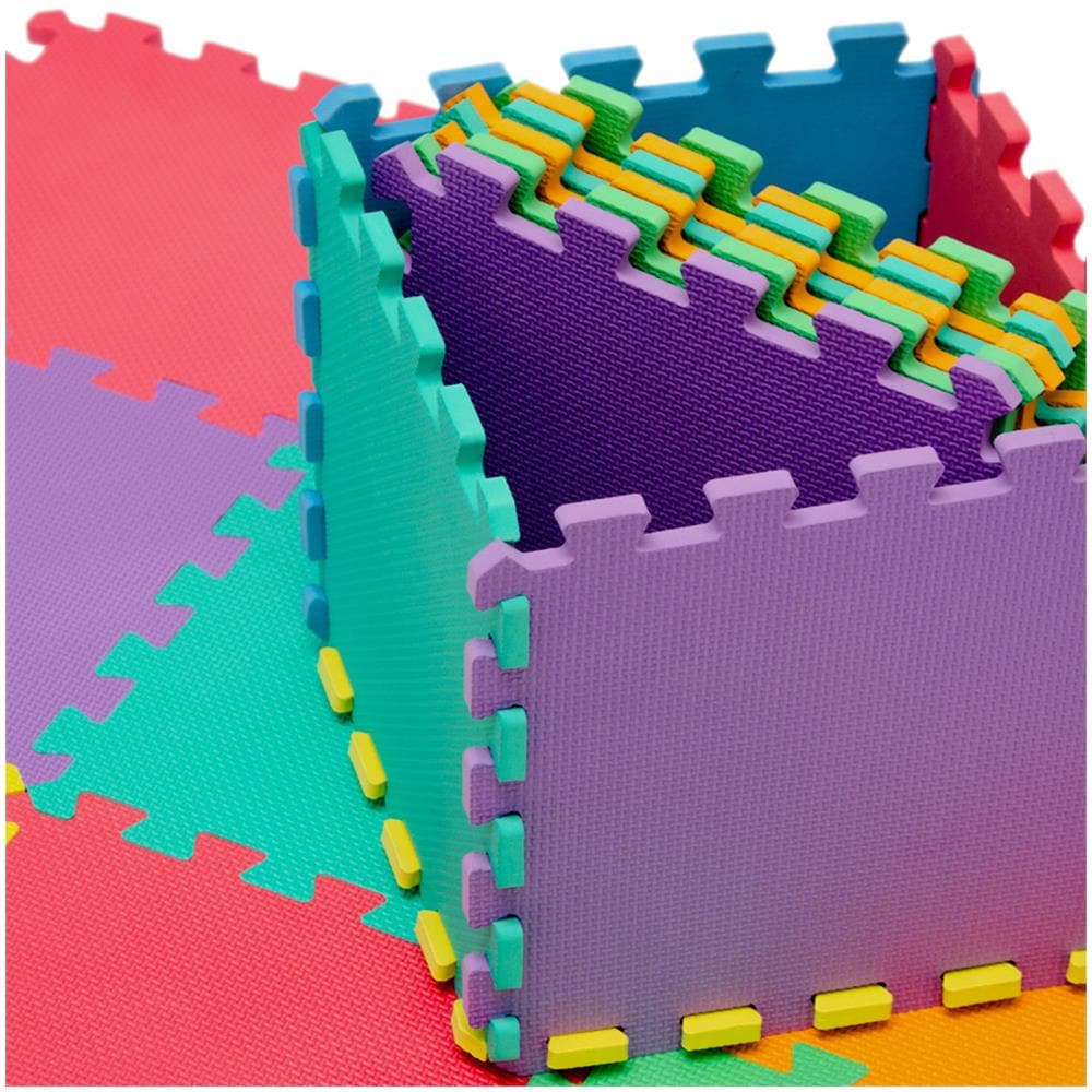 Tappeto Puzzle Per Bambini Morbido Tappetino Gioco Colorato Neonati - Foto 2