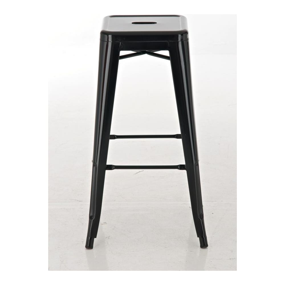 Sgabello Joshua Nero - Foto 1