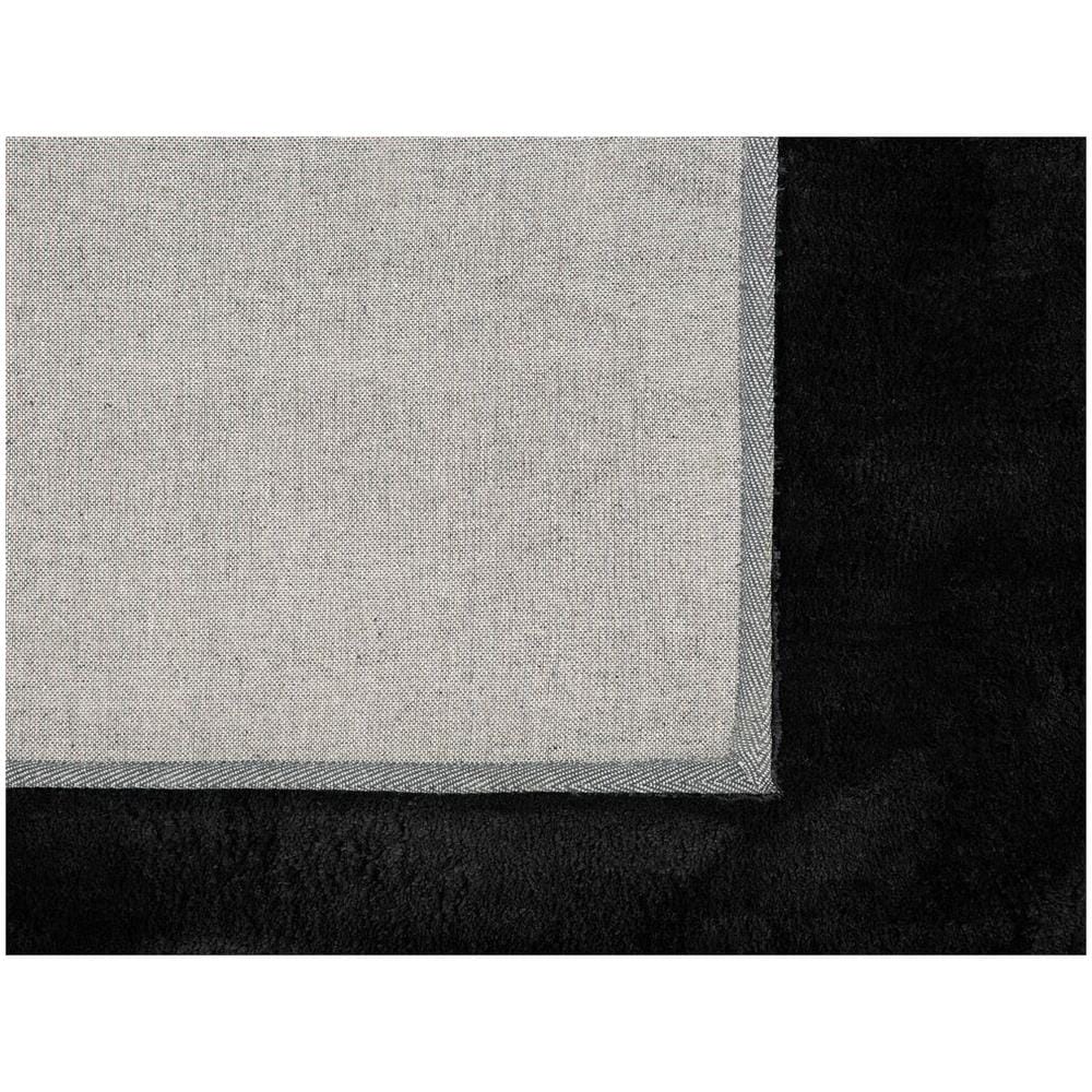 Tappeto Shaggy Nero 200 X 200 Cm Evren - Foto 9