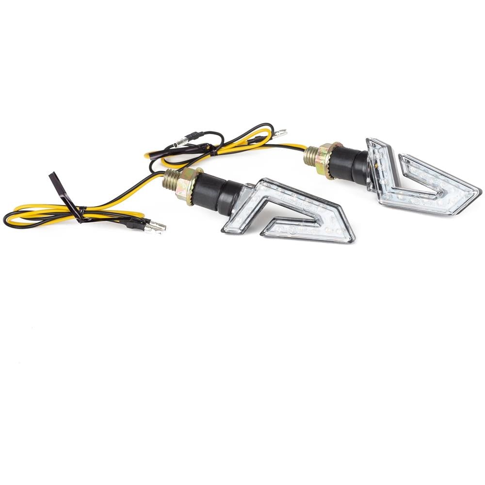 Indicatori Moto Frecce Direzione 12v Design Unico Segnalatori Universali - Foto 3