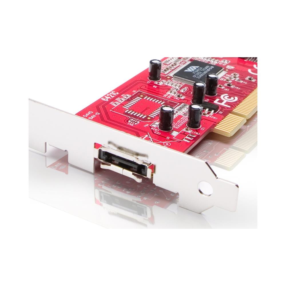 Controller Serial ATA CSATA2P - 1 x 7-pin Serial ATA / 150 Esterno SATA, 1 x 7-pin Serial ATA / 150 Serial ATA Interno - PCI - Foto 2